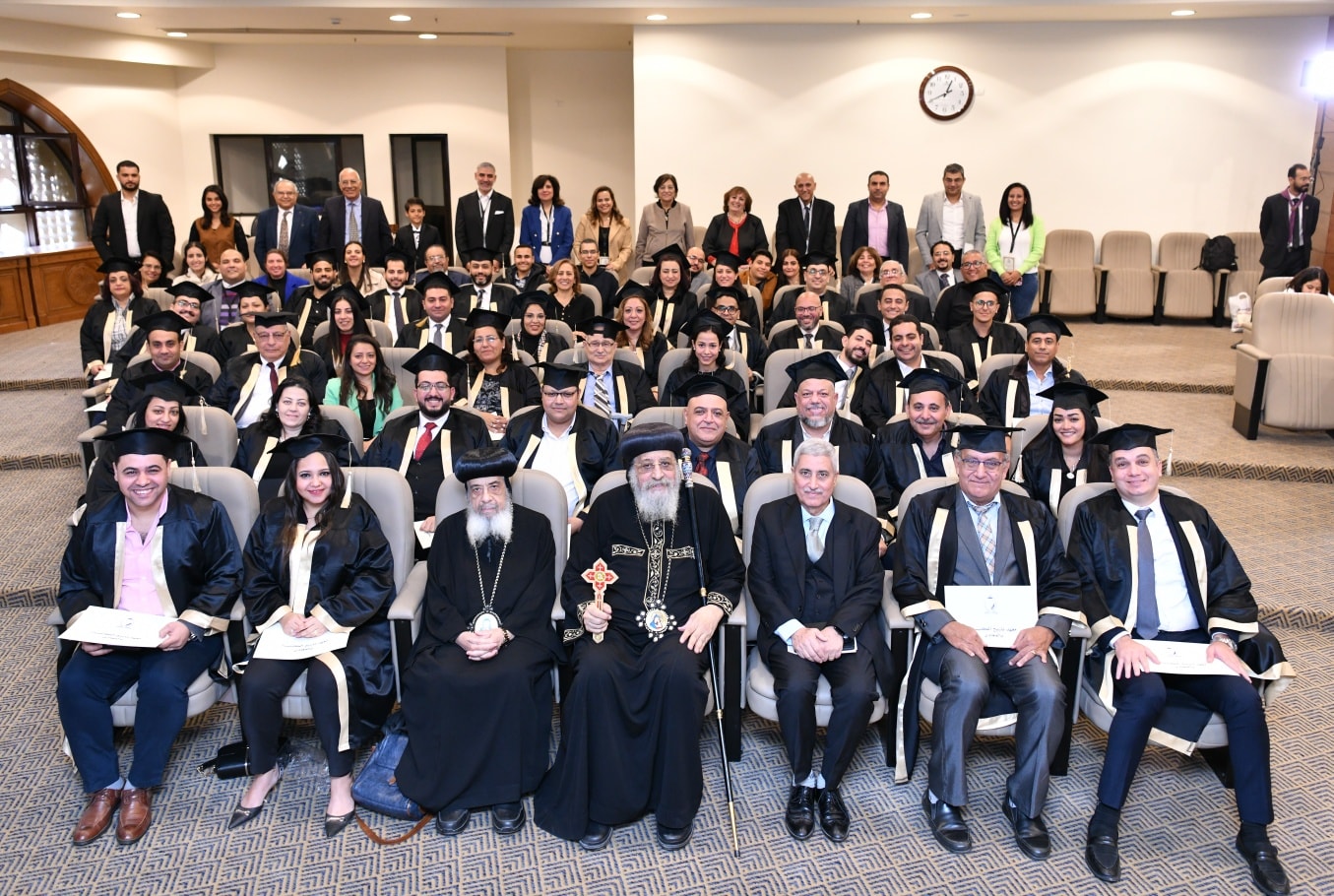 بالصور رسالة البابا تواضروس الثاني خلال حفل تخريج دفعتين من معهد الكتاب المقدس التاريخ هو الحياة ومن المهم أن يدرس 4 البابا تواضروس الثاني