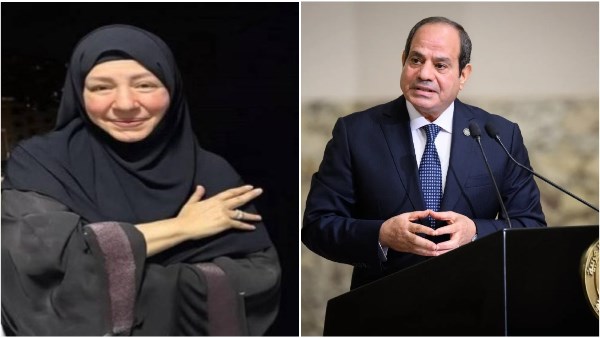 لأول مرة بصوتها عبلة كامل تطمئن الجمهور وتوجه الشكر للرئيس السيسي 3 الرئيس السيسي - عبلة كامل
