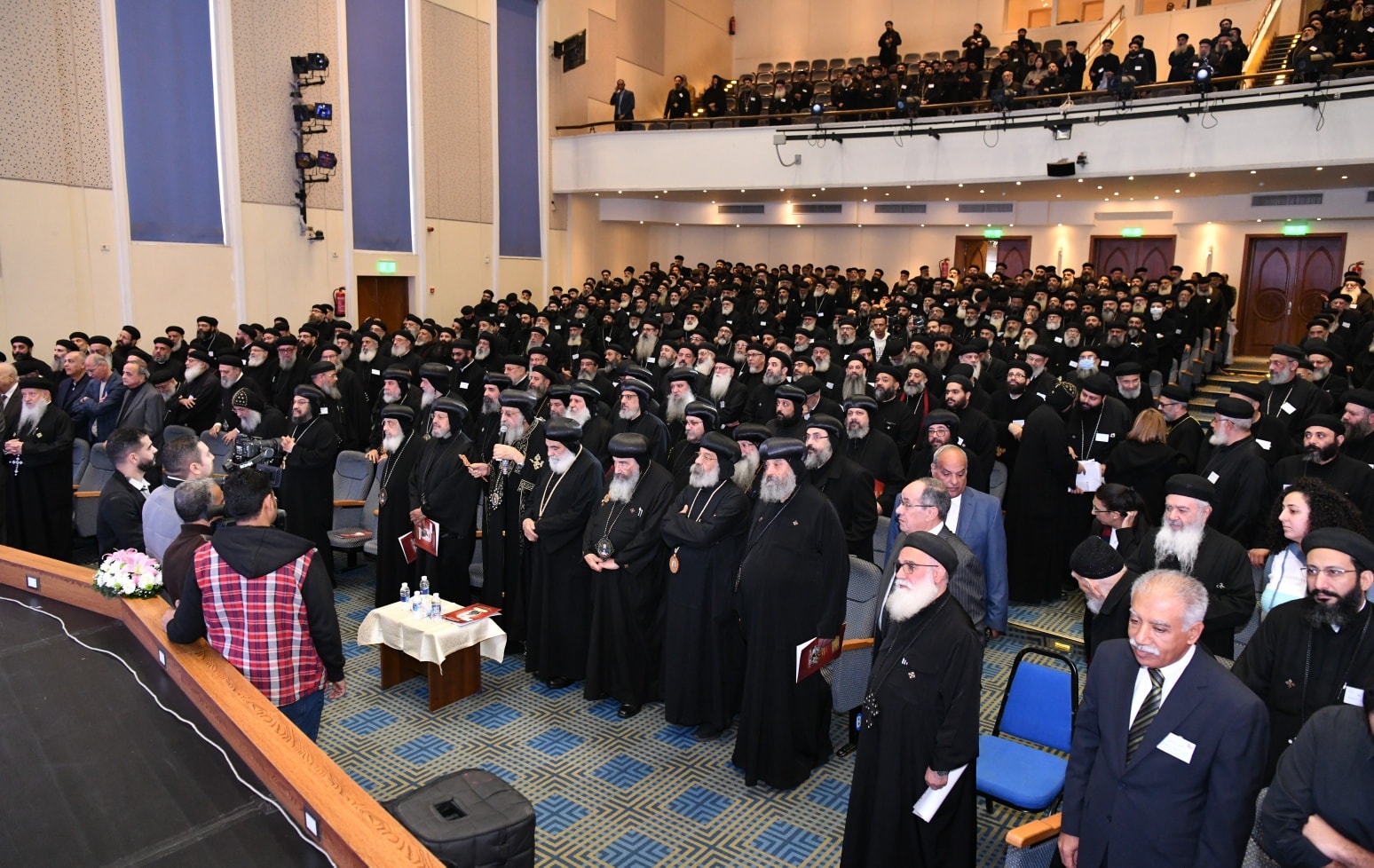 بالصور تفاصيل لقاء البابا تواضروس الثاني بكهنة الرعاية الاجتماعية بإيبارشيات الوجه البحري 3 البابا تواضروس الثاني