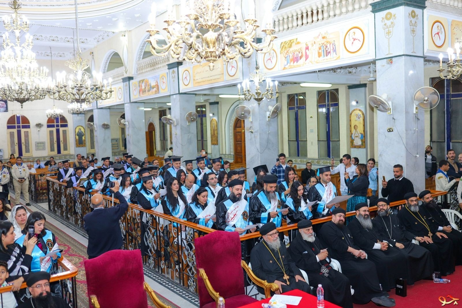 بالصور تخريج دفعة جديدة من طلبة كلية القديس أثناسيوس الرسولي الإكليريكية بالبحيرة 2 تخريج دفعة جديدة من طلبة كلية القديس أثناسيوس