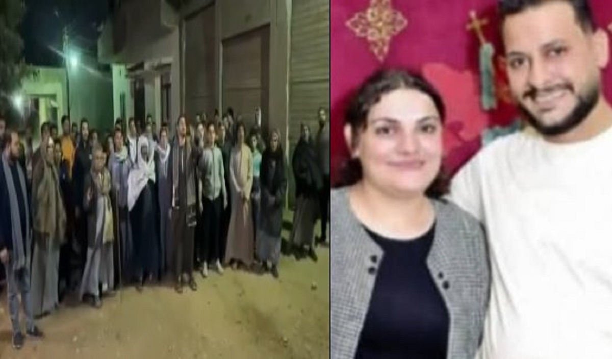 احتجاجات سلمية لعودة سماح ناشد عجيب لأسرتها وطفلها وشوارع جرجا بسوهاج مملؤة بالحزن 3 أسرة القبطية سماح ناشد بسوهاج