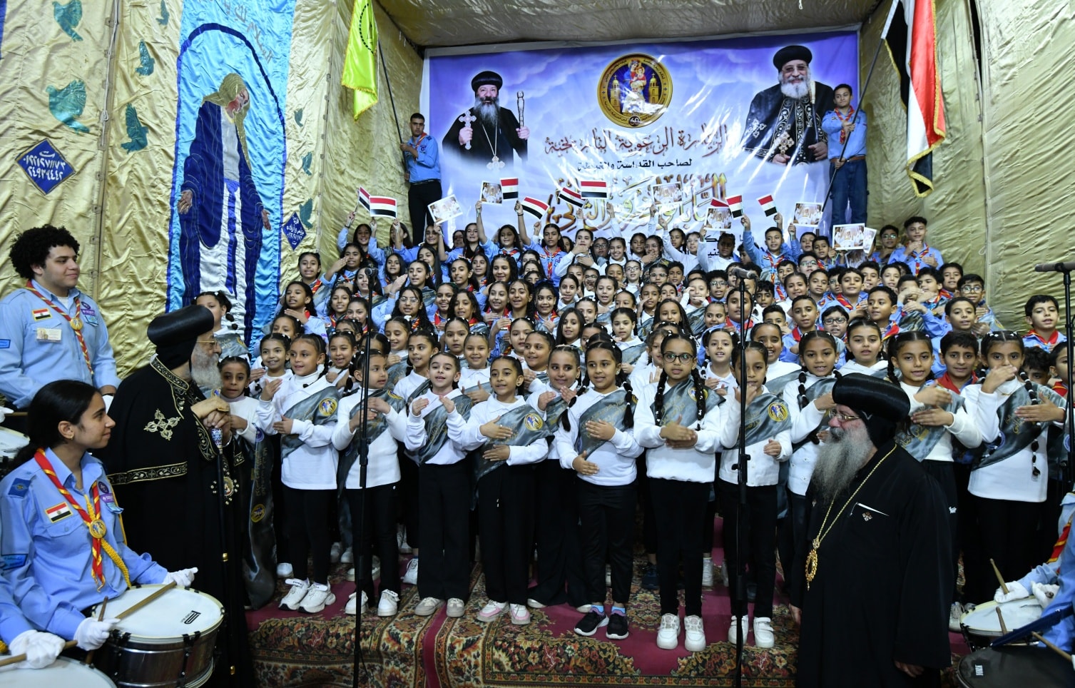 بالصور عظة البابا تواضروس الثاني من كنيسة العذراء أرض الشركة الكنيسة مكان لإعداد المواطن الصالح على الأرض وفي السماء معا 4 البابا تواضروس الثاني من كنيسة السيدة العذراء بأرض الشركة
