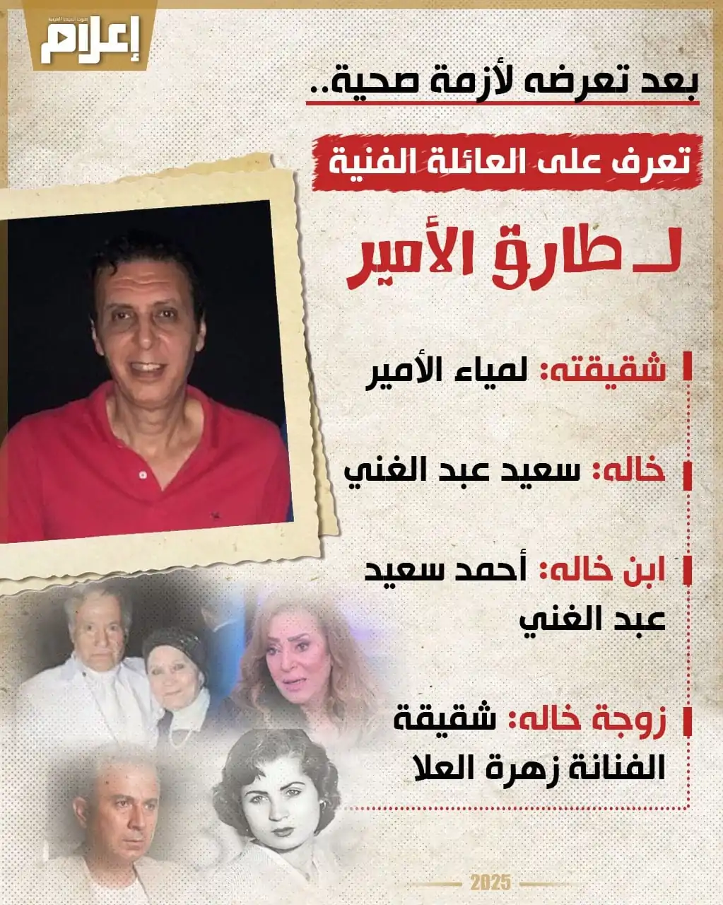وفاة الفنان والمؤلف طارق الأمير عقب صراعٍ مع المرض 4 وفاة الفنان طارق الأمير