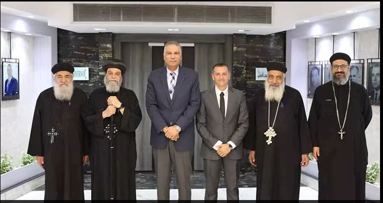 بالصور أسوان تستعد لزيارة تاريخية لقداسة البابا تواضروس الثاني في أجواء من الوحدة الوطنية 4 استقبال البابا تواضروس الثاني