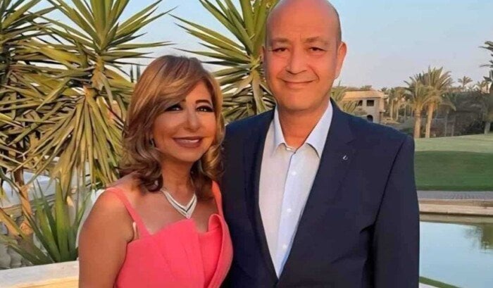 معلومات عن زوجة عمرو أديب الجديدة مطلقة من ١١ شهر وعندها ٣ بنات وولد 4 عمرو أديب ولميس الحديدي