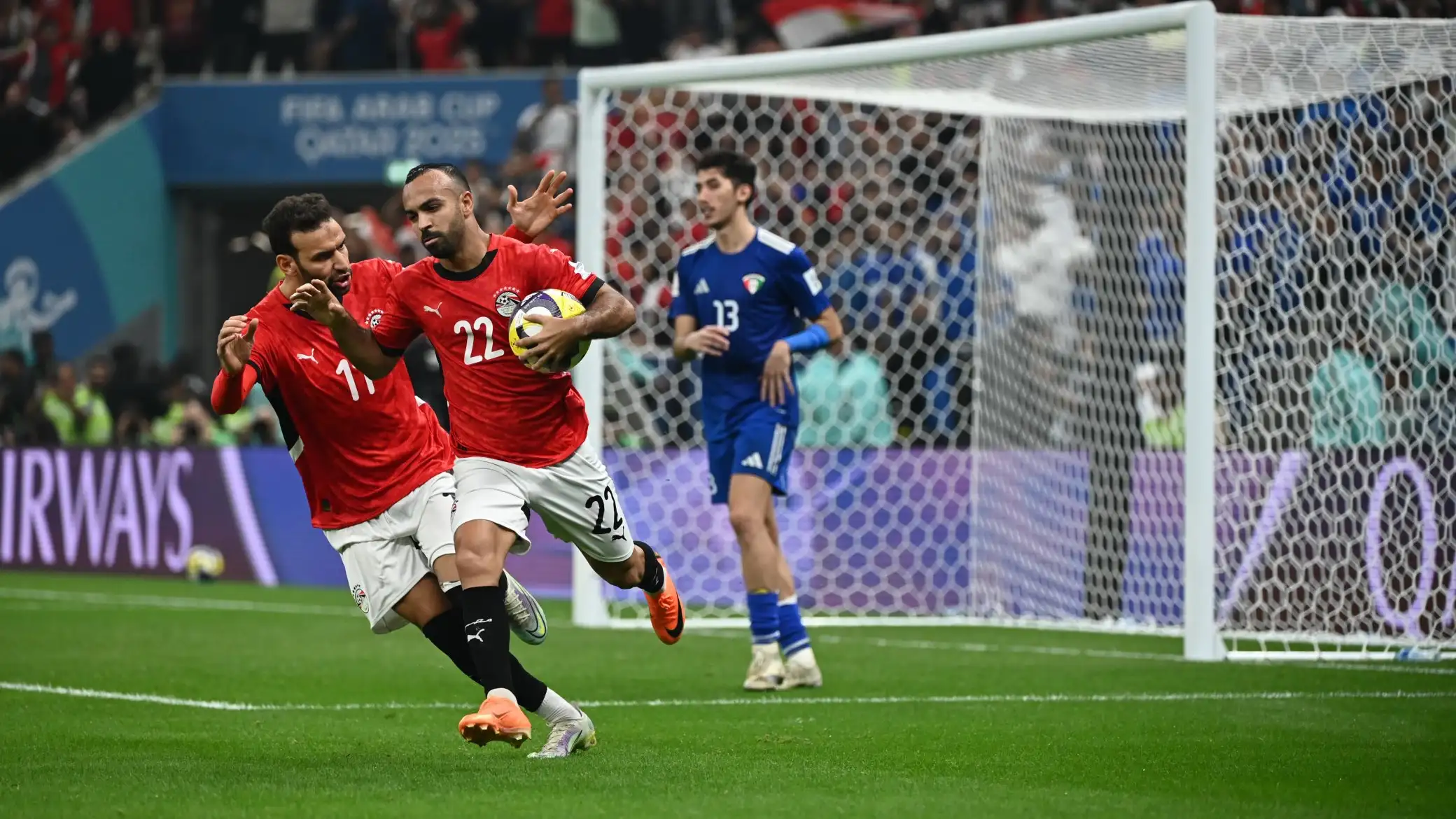 بعد خروج منتخب مصر من كأس العرب تعليق مثير للفنان صبري فواز 4 منتخب مصر والإمارات