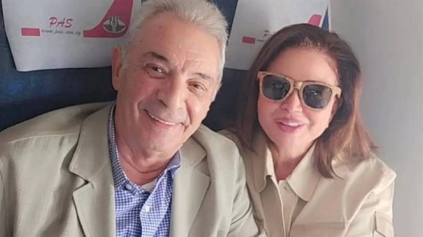 الظهور الأول لـ الفنان محمود حميدة بعد أزمته الصحية الأخيرة 4 إلهام شاهين ومحمود حميدة