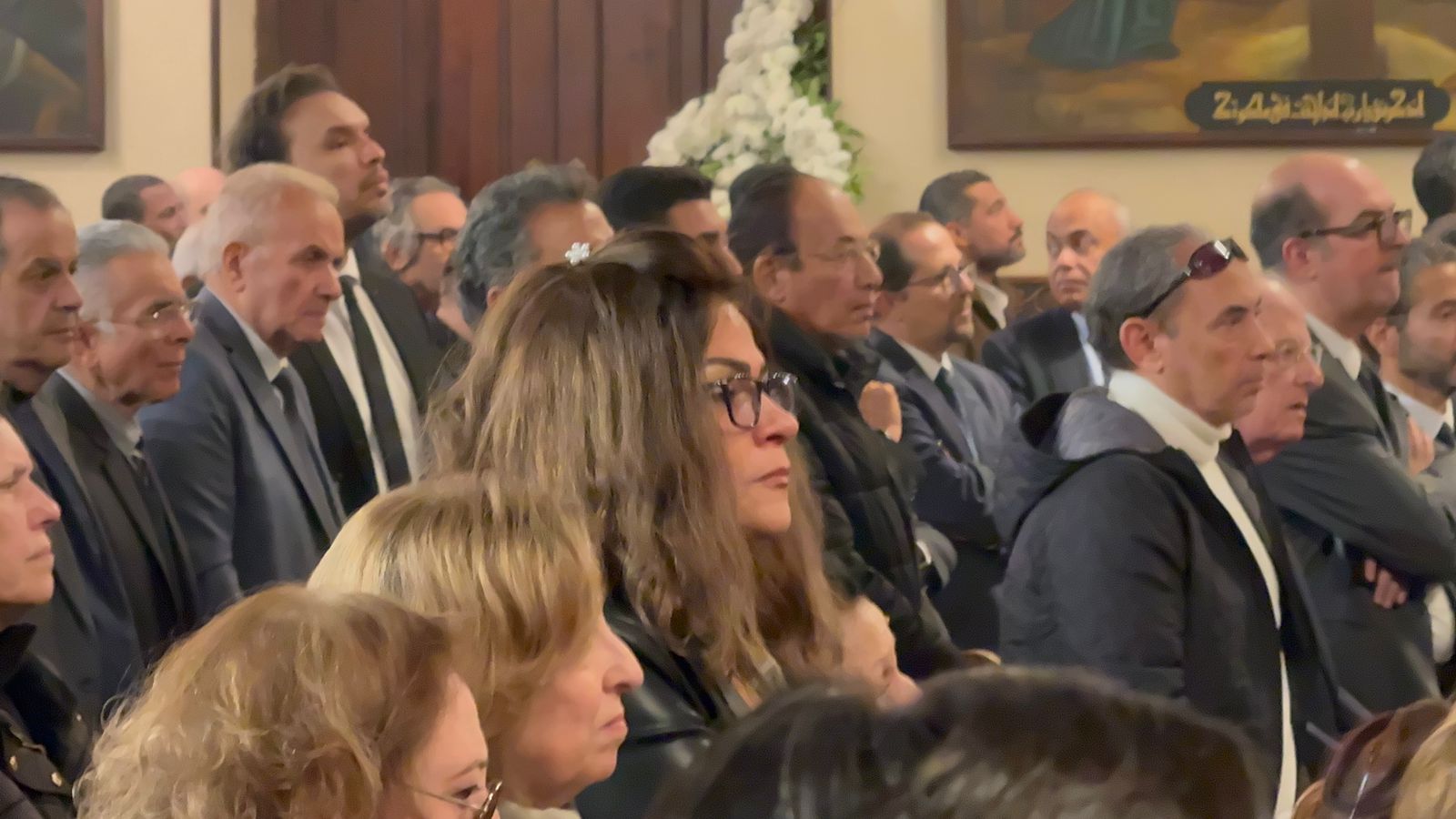 بالصور تشييع جثمان مراد وهبة جبران أستاذ الفلسفة وسط حضور عدد من الشخصيات العامة 4 تشييع جثمان مراد وهبة