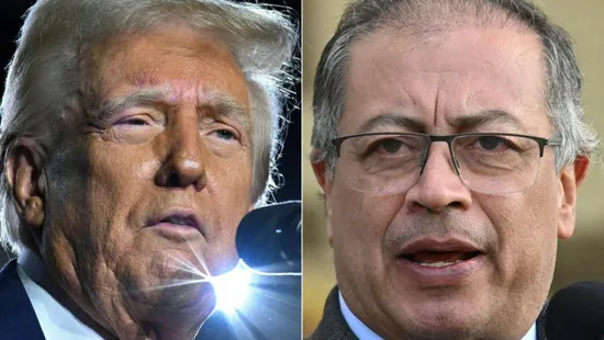 دونالد ترامب يعلن اتصال مفاجئ مع رئيس كولومبيا بعد اعتقال مادورو ايه الحكاية 3 دونالد ترامب يعلن اتصال مفاجئ مع رئيس كولومبيا