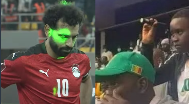 قصة مشجع الليزر الذي تم دعوته لحضور مباراة مصر والسنغال وماذا فعل مع محمد صلاح في بطولة 2021 3 مصر والسنغال