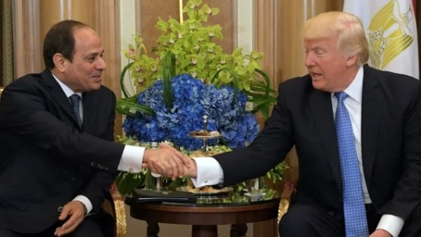 الرئيس السيسي يعبر عن شكره وتقديره للرسالة التي وجهها دونالد ترامب بشأن قضية سد النهضة 2 الرئيس السيسي