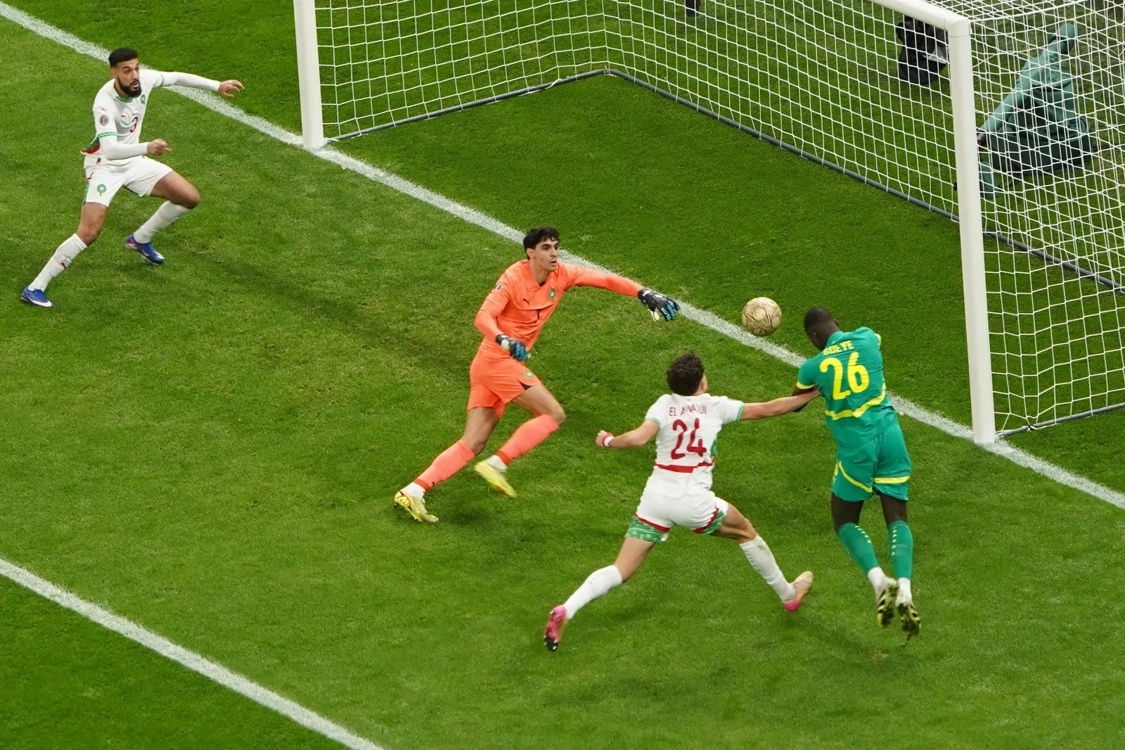 بالصور منتخب السنغال للمرة الثانية بطل لكأس أمم إفريقيا بعد الفوز على المغرب بهدف 4 منتخب السنغال للمرة الثانية بطل لكأس أمم إفريقيا