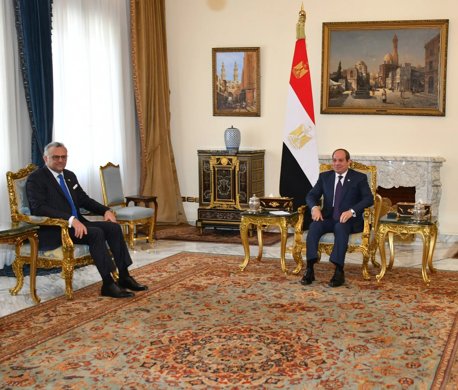 الرئيس السيسي يوجه رسائل صارمة حول السودان والأمن المائي المصري خلال اجتماعه مع كبير مستشاري الرئيس الأمريكي السابق ترامب 4 الرئيس السيسي