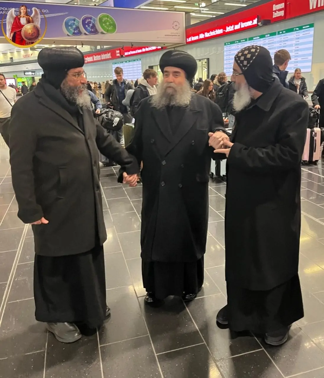 وفد كنسي يصل النمسا للاطمئنان على البابا تواضروس برئاسة سكرتير المجمع المقدس 2 وفد كنسي