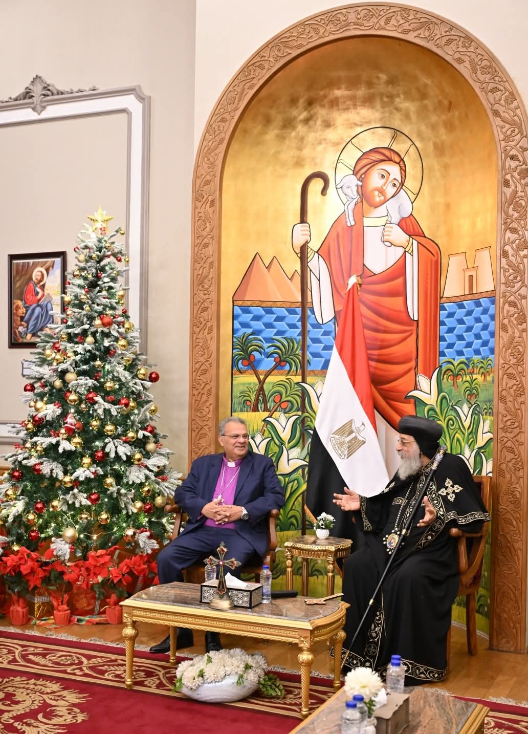 رئيس الطائفة الإنجيلية يهنئ البابا تواضروس بعيد الميلاد في لقاء يعكس وحدة الكنائس المصرية 3 البابا تواضروس ورئيس الطائفة الإنجيلية