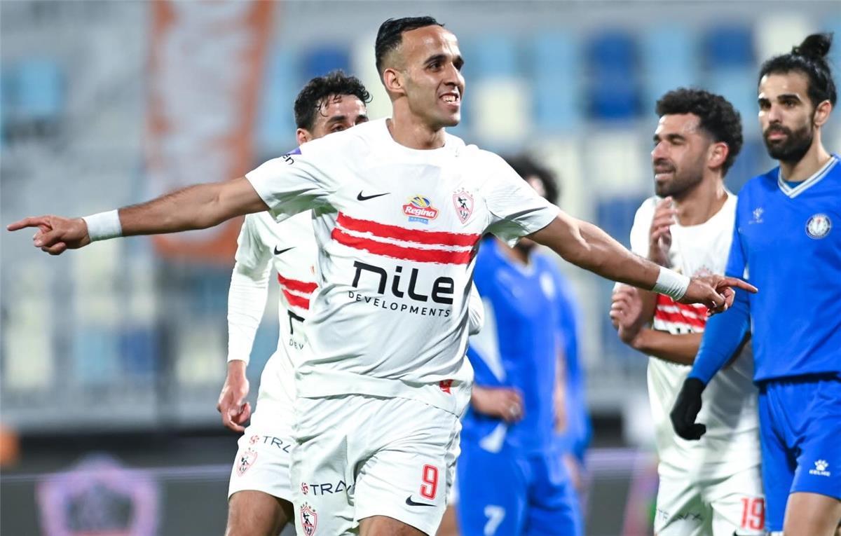 الأبيض يروّض شباب بلوزداد في عقر داره الزمالك يضع قدماً في نهائي الكونفدرالية بلمسة برازيلية 3 الزمالك