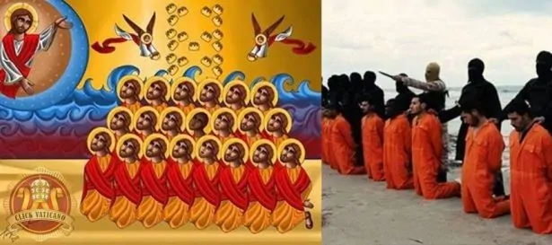 الكنيسة تُحيي تذكار استشهاد الـ21 شهيدا الأقباط في ليبيا 4 تذكار استشهاد الـ21 شهيدا الأقباط في ليبيا