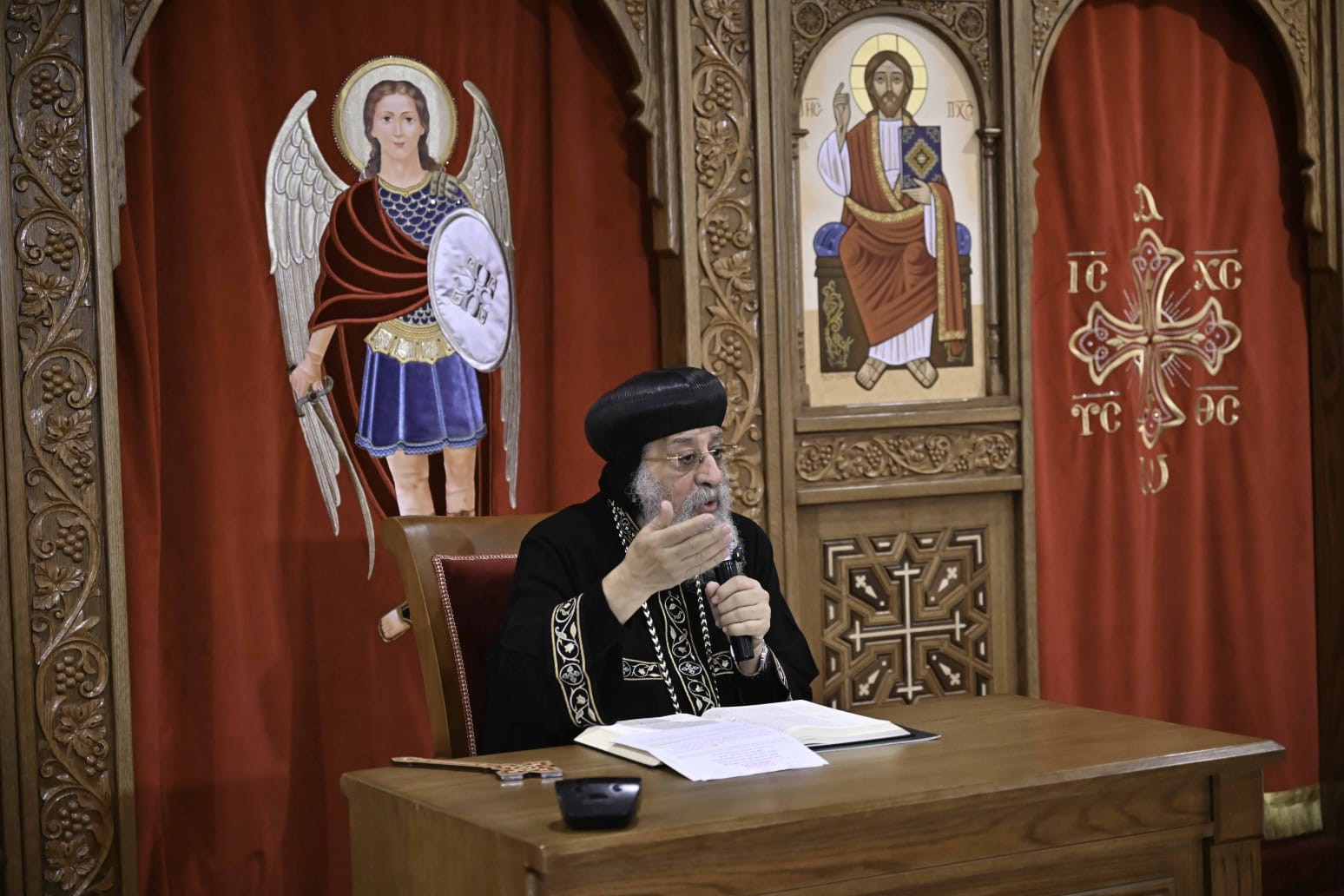 رسالة مليئة بالمحبة من البابا تواضروس الثاني بمناسبة شهر رمضان وتزامن الصومين 2 البابا تواضروس الثاني بعظته الأسبوعية
