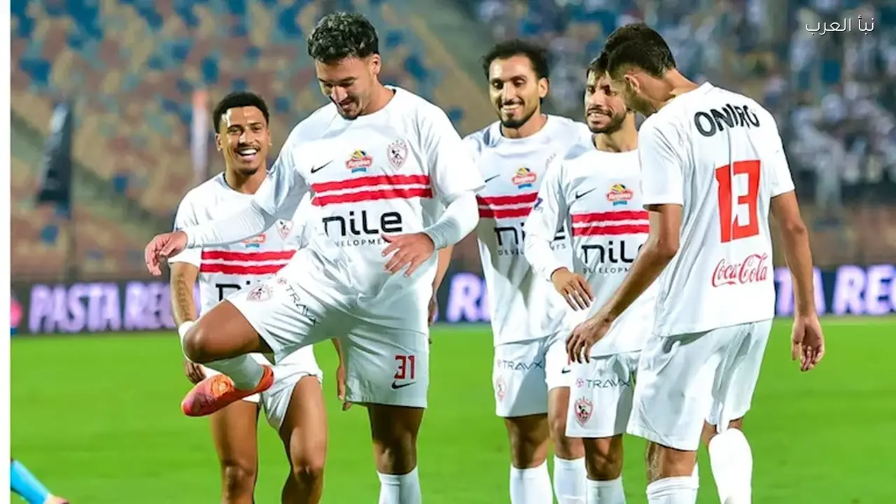 الأبيض يروّض شباب بلوزداد في عقر داره الزمالك يضع قدماً في نهائي الكونفدرالية بلمسة برازيلية 4 مباراة الزمالك