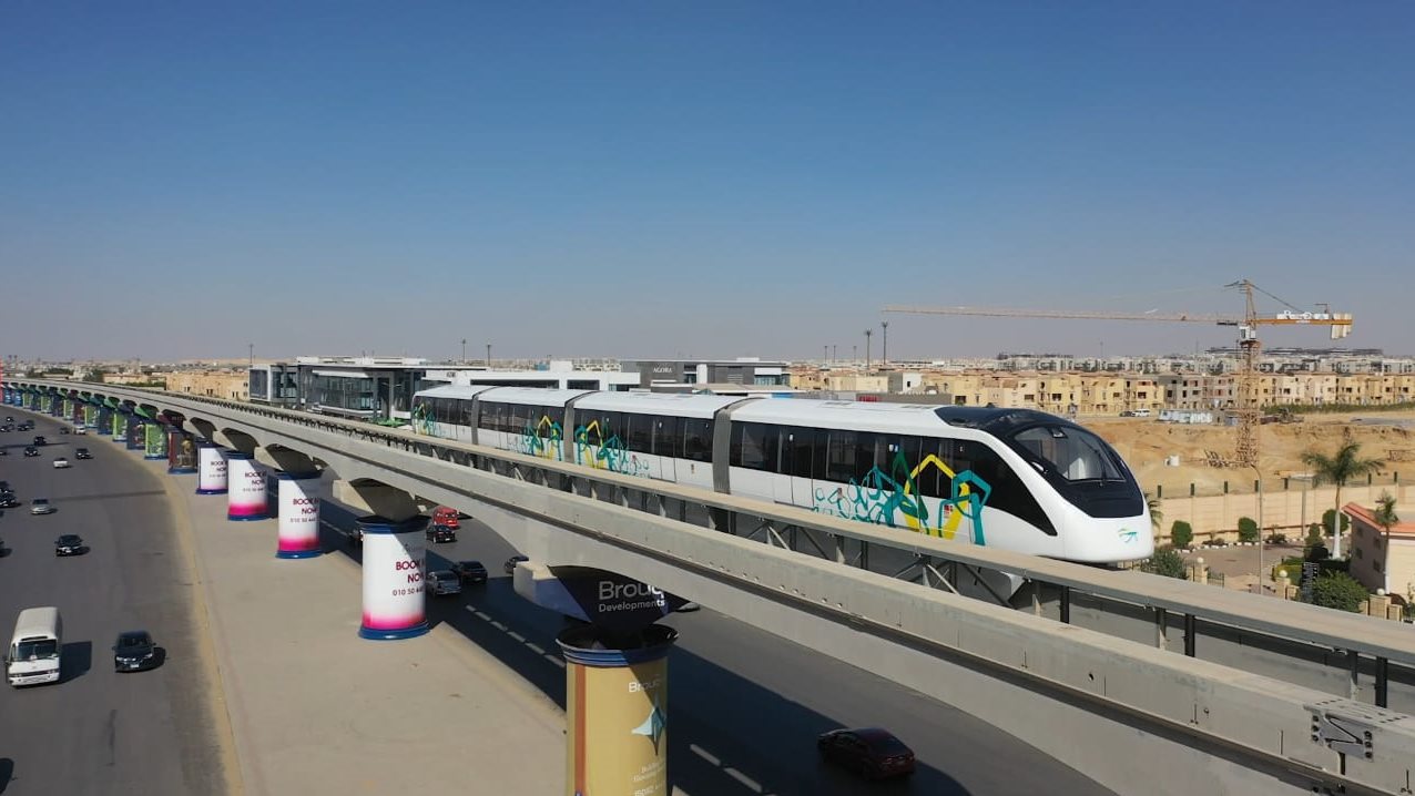 العاصمة الإدارية تقترب موعد تشغيل مونوريل القاهرة 3 موعد تشغيل مونوريل