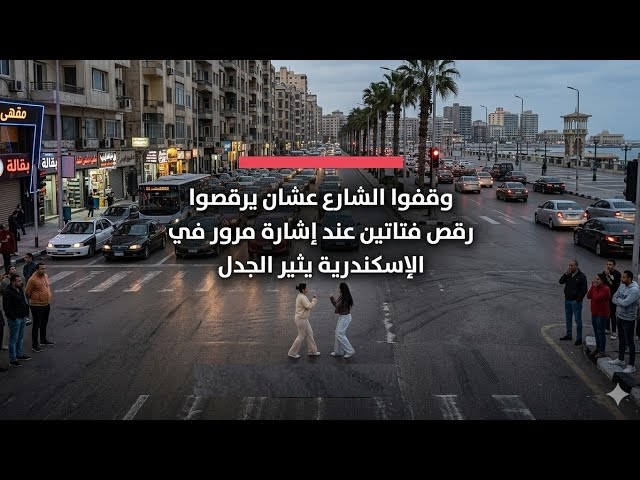 ضبط بطلتي فيديو الإسكندرية رقص وتعطيل حركة المرور 3 ضبط بطلتي فيديو الإسكندرية
