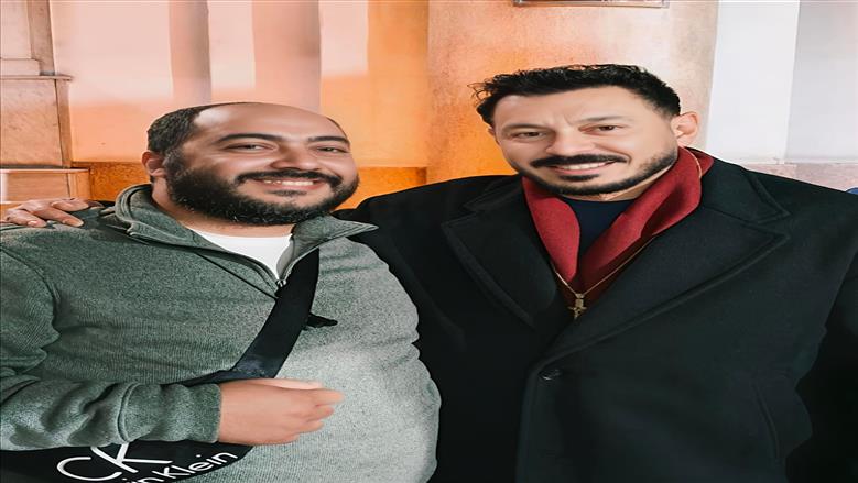 بالصور التزام الفنان مصطفى شعبان وتدقيقه في أصغر التفاصيل تفاصيل شخصية جورج في مسلسل درش رمضان 2026 4 الفنان مصطفى شعبان