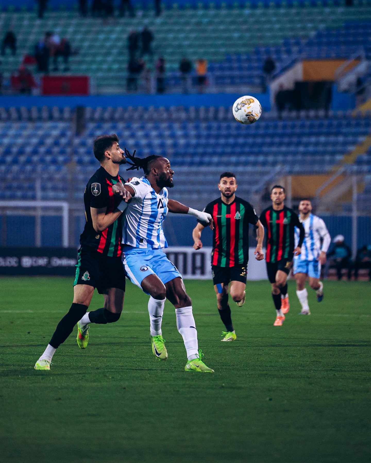 صدمة في الدفاع الجوي الجيش الملكي يطيح بحامل اللقب بيراميدز ويعبر لنصف نهائي إفريقيا 2 بيراميدز يخسر من الجيش الملكي