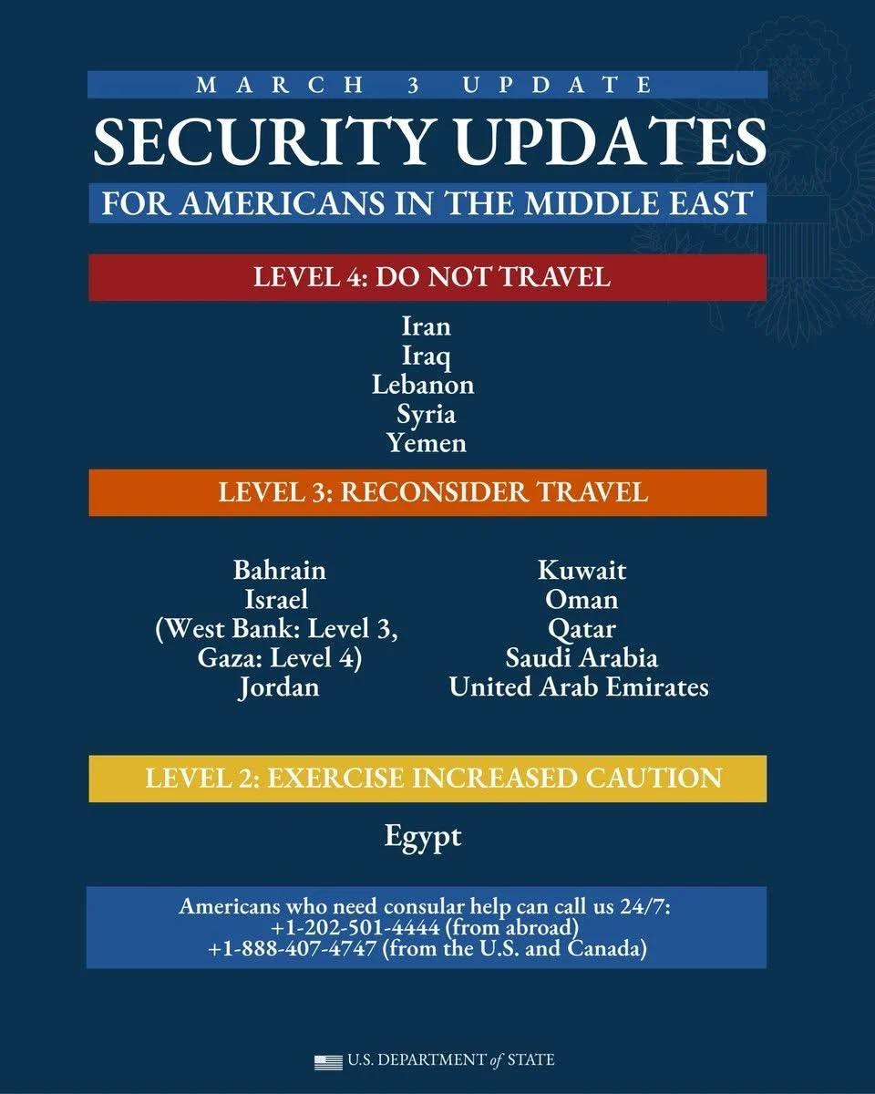 السفارة الاميركية بالقاهرة تكشف موقفها عقب صدور قرار مغادرة الرعايا في عدة دول عربية 2 السفارة الاميركية بالقاهرة