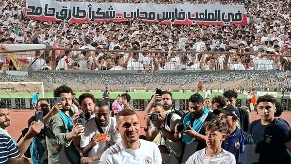 طارق حامد يودع الملاعب من قلب ستاد القاهرة وسط دموع الملايين 2 اعتزال طارق حامد