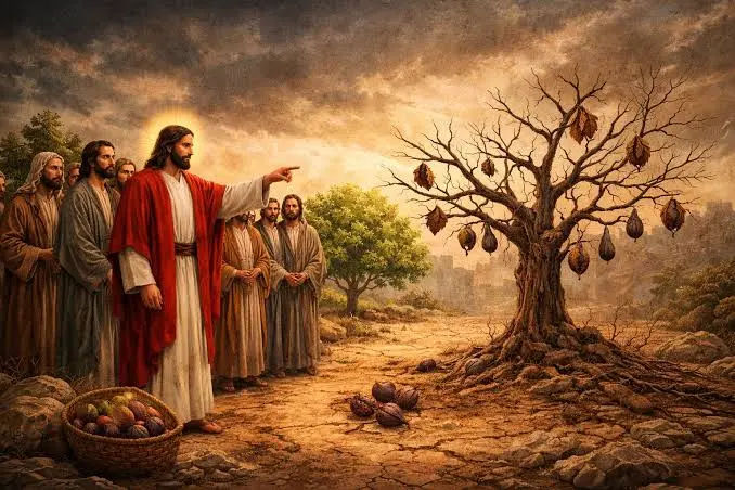 القس فيلوباتير سعيد عن سبب لعن المسيح لشجرة التين يرمز إلى دينونة الله للإيمان الظاهري الذي يفتقر إلى الثمر الروحي 3 لعن شجرة التين