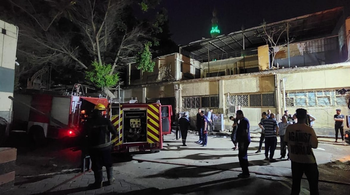 تفاصيل اللحظات الأولى ل حريق مستشفى القصر العيني من شهادات شهود العيان 3 حريق مستشفى القصر العيني