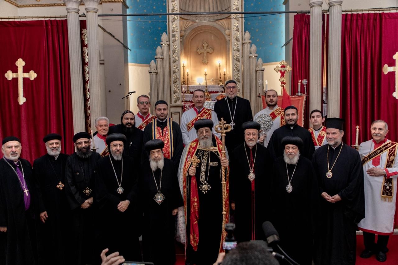 بالصور تفاصيل زيارة البابا تواضروس الثاني للنائب البطريركي للسريان الأرثوذكس باسطنبول 5 641539358 10164567380024407 6633860354525219715 n 830
