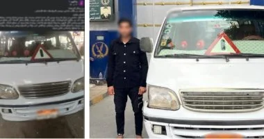 عقب بوست الاستغاثة الأمن يضبط سائق الميكروباص المعتدي على الركاب 2 سائق الميكروباص المعتدي على الركاب