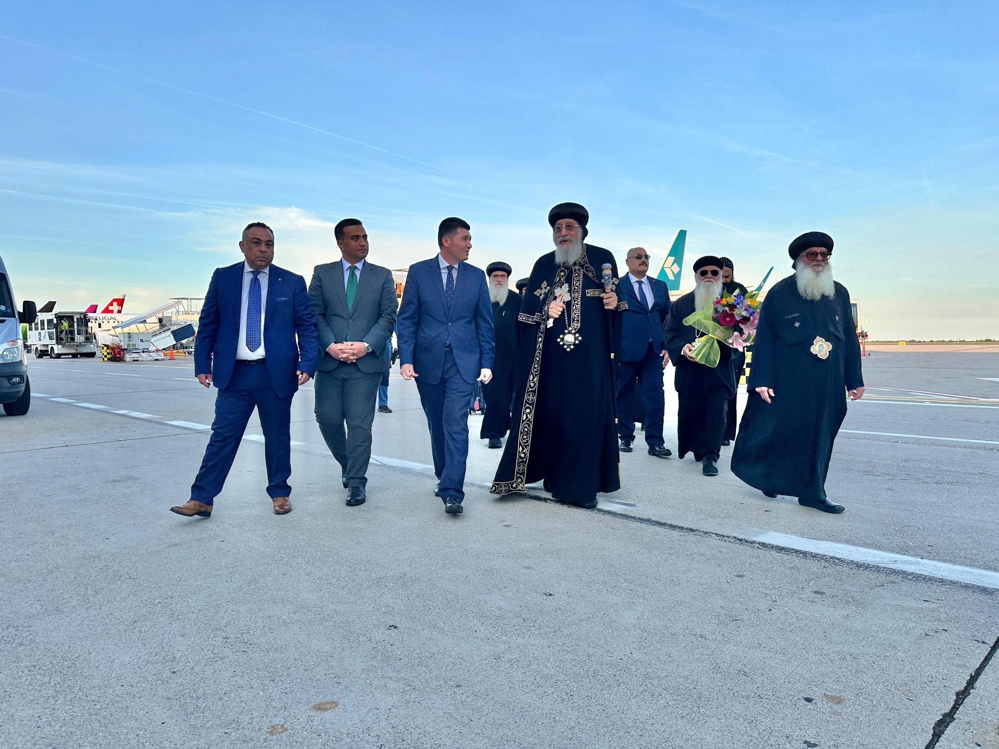 البابا تواضروس الثاني ضمن جولته الخارجية يختتم زيارته للنمسا ويصل ڤينيسيا بإيطاليا 2 البابا تواضروس الثاني