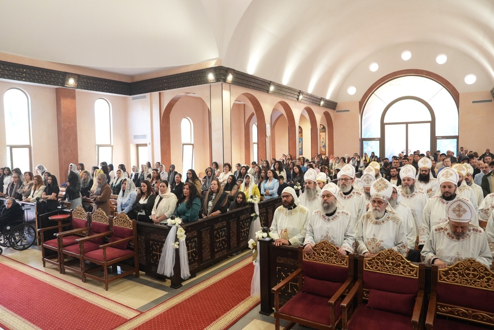 بالصور البابا تواضروس الثاني يصلي قداس عيد القديس مارمرقس في كاتدرائية مارمرقس بڤينيسيا 3 البابا تواضروس الثاني يصلي قداس عيد القديس مارمرقس
