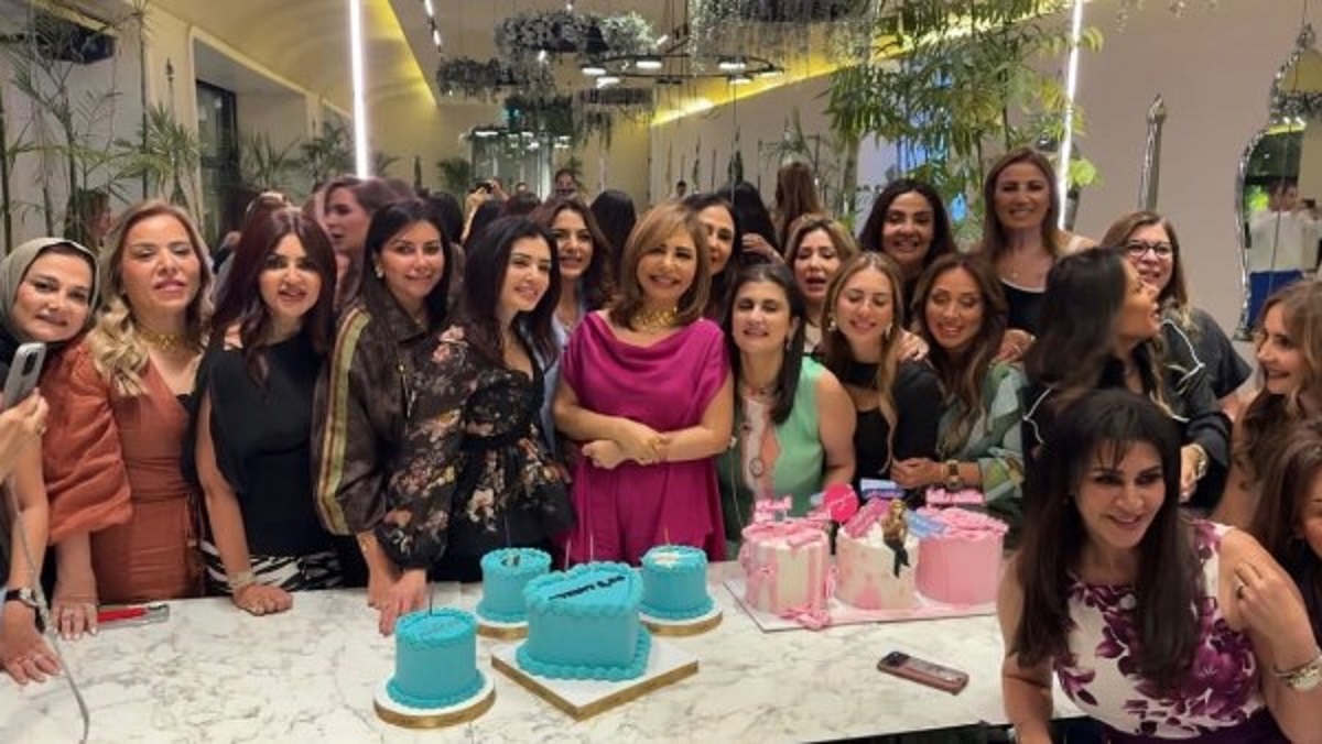 الجمهور في ذهول لميس الحديدي تفجر مفاجأة وتؤكد خبر زواج عمرو أديب من دينا طلعت في ليلة عيد ميلادها 3 عيد ميلاد لميس الحديدي