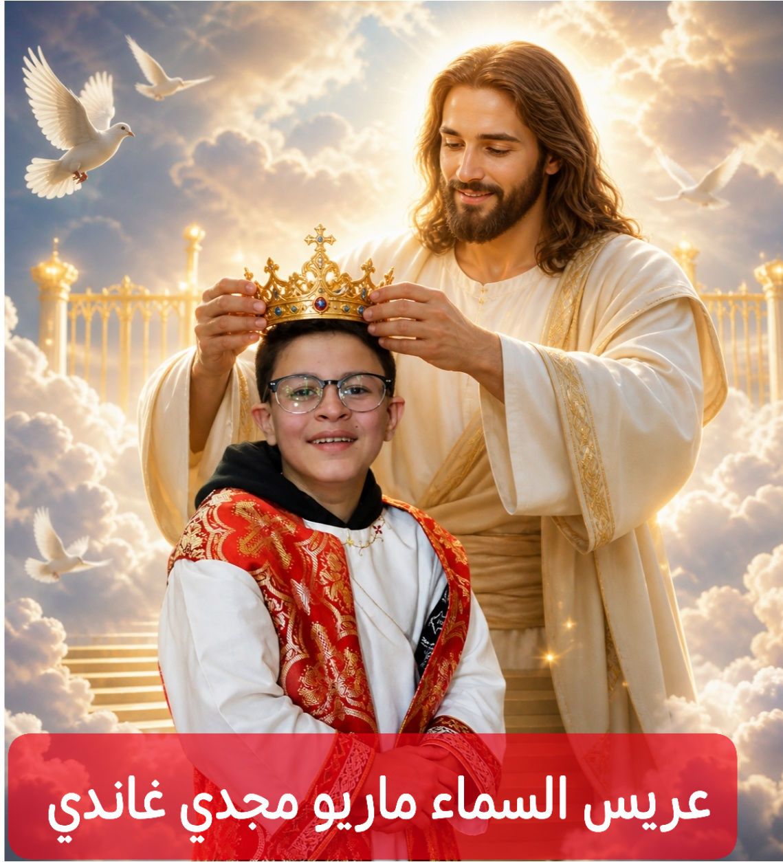 رحيل الطفل الملاك ماريو مجدي المرنم بفريق قيثارة كيدز والأنبا موسي ينعيه وحزن كبير داخل أسقفية الشباب 4 رحيل الطفل الملاك ماريو مجدي