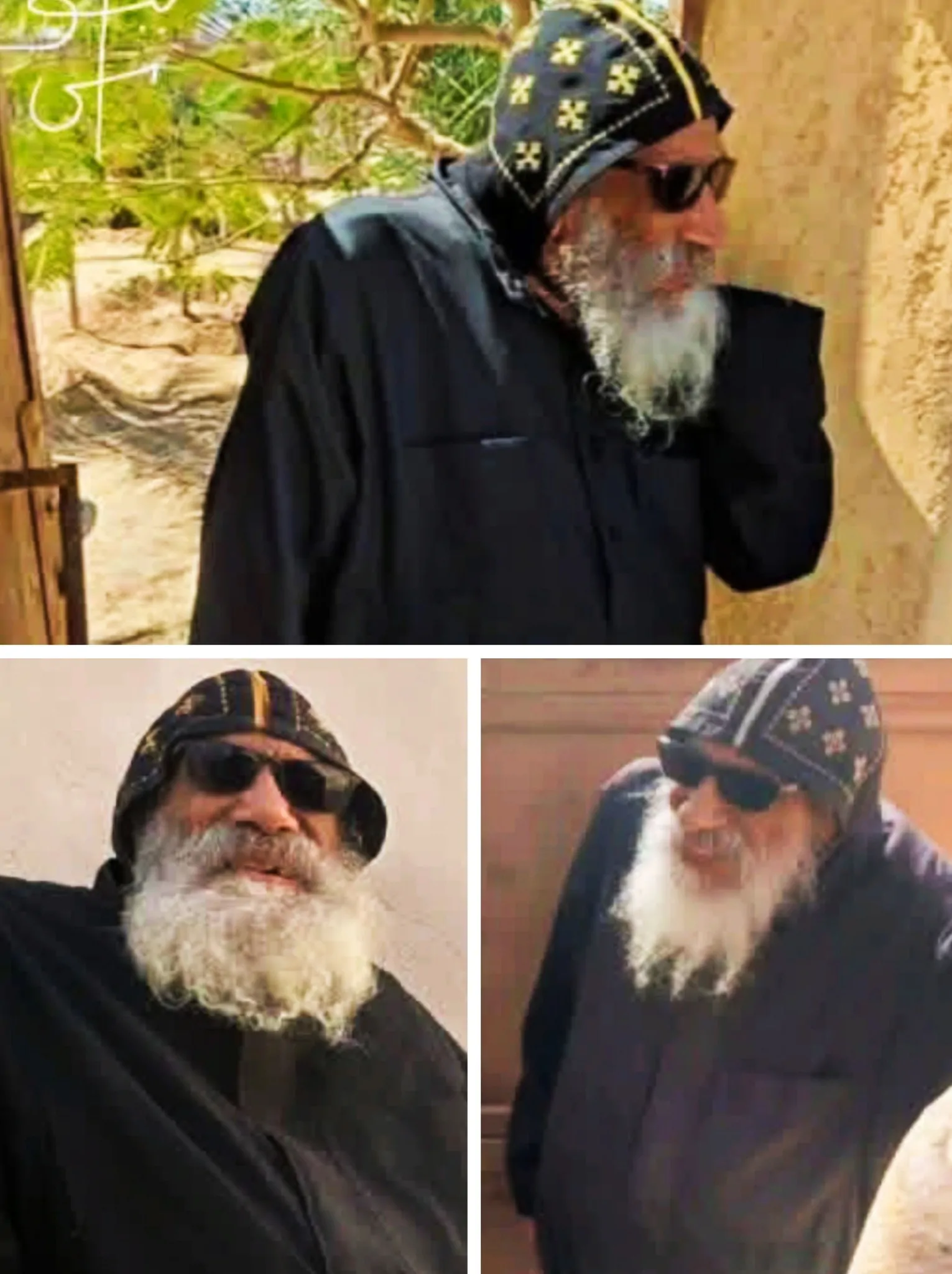 نياحة الراهب القمص برسوم البرموسي المتوحد بعد رحلة طويلة من الجهاد والصلاة قاربت نصف قرن 4 الراهب القمص برسوم البرموسي المتوحد