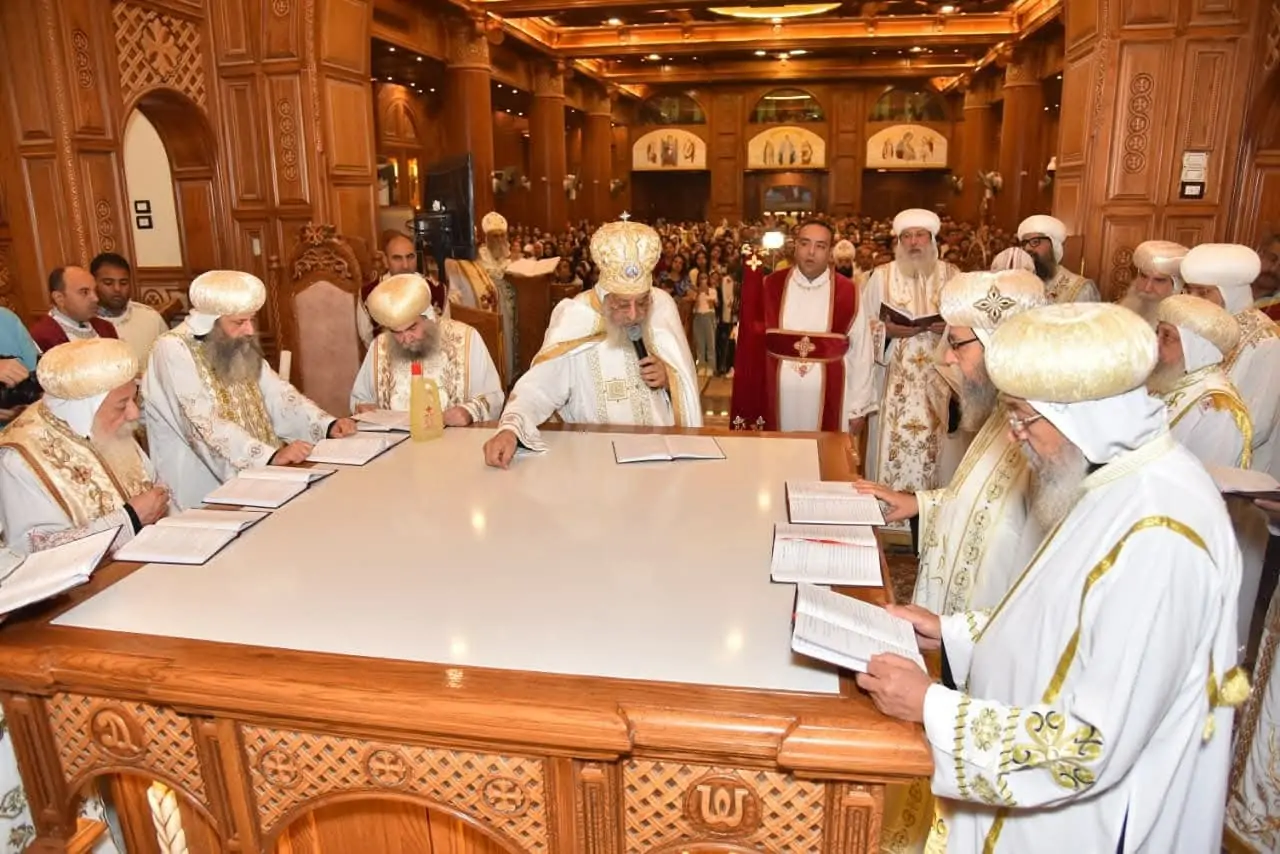 بالصور معلومات عن كنيسة مارمرقس الرسول بأسيوط بعد تدشينها بيد البابا 4 تدشين كنيسة مارمرقس الرسول بأسيوط