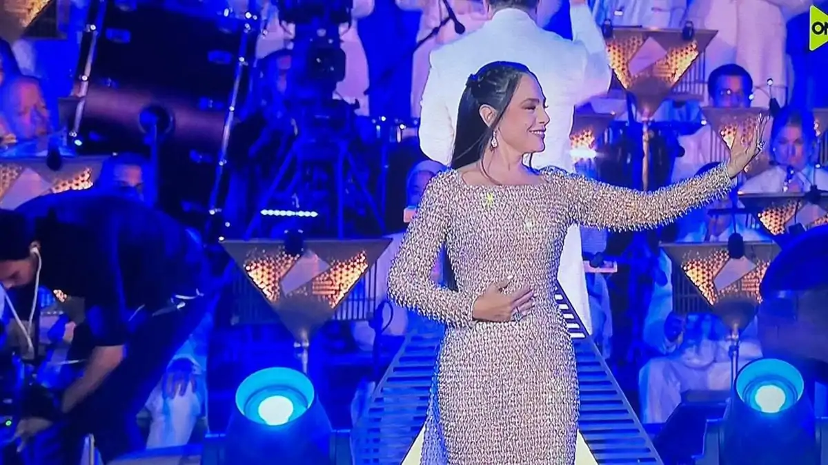 تعليق الفنانة شريهان على مشاركتها في احتفالية افتتاح المتحف المصري الكبير 2 الفنانة شريهان