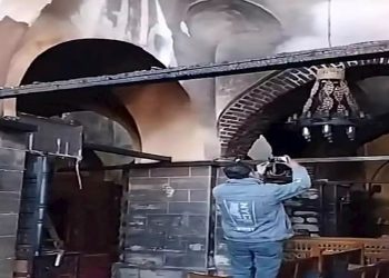 قرار النيابة بشان كاهن وخادم كنيسة السيدة العذراء بعد حريق قاعة الصلاة