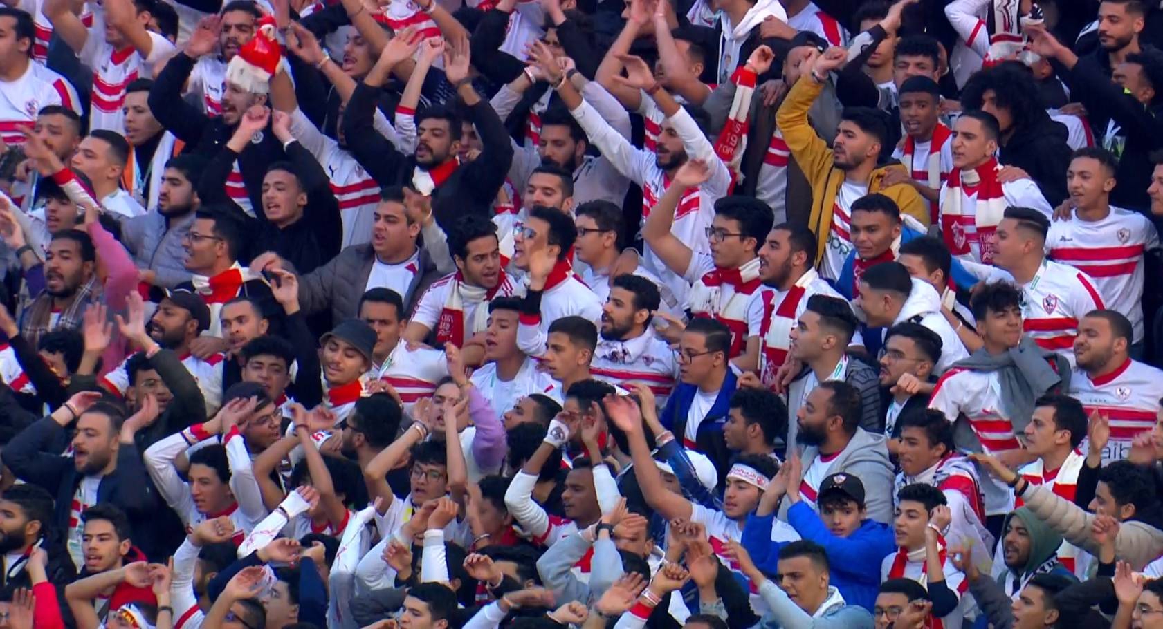 بعلامة مثيرة جماهير الزمالك تسخر من خسارة الأهلي بالـ 5 أمام صن داونز 3 جماهير الزمالك