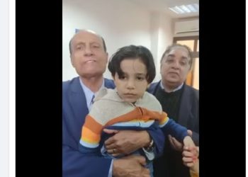 لقطات حية واستلام الطفل شنودة من دار الرعاية 1000مبروك