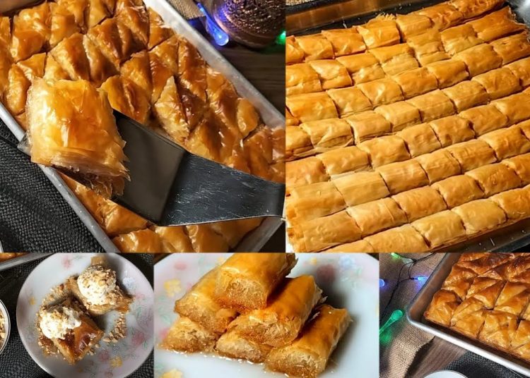 اكلات رمضانية طريقة عمل الجلاش الحلو السادة 2023 1 الجلاش الحلو السادة 2023