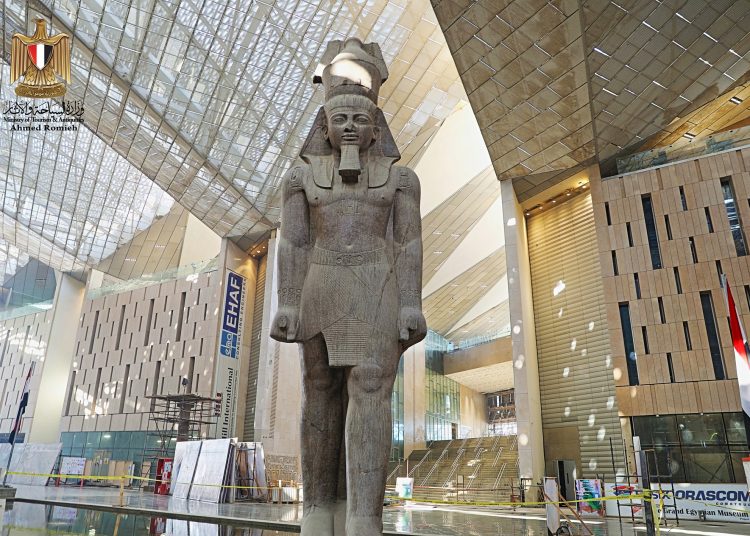 هل المتحف المصرى الكبير مفتوح للزائرين أم لا 1 المتحف المصرى الكبير