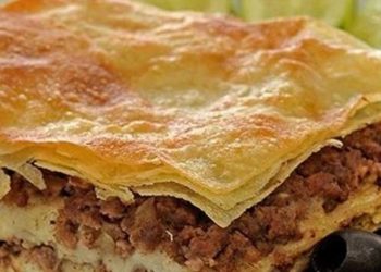 طريقة عمل الجلاش المكشكش باللحمة
