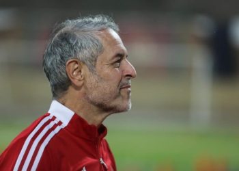 محاضرة مدرب الاهلى للفريق