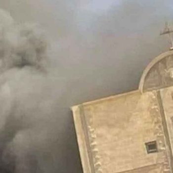 وردنا الان حريق كنيسه العذراء والملاك ميخائيل بديروط صور 7 حريق كنيسه العذراء والملاك ميخائيل