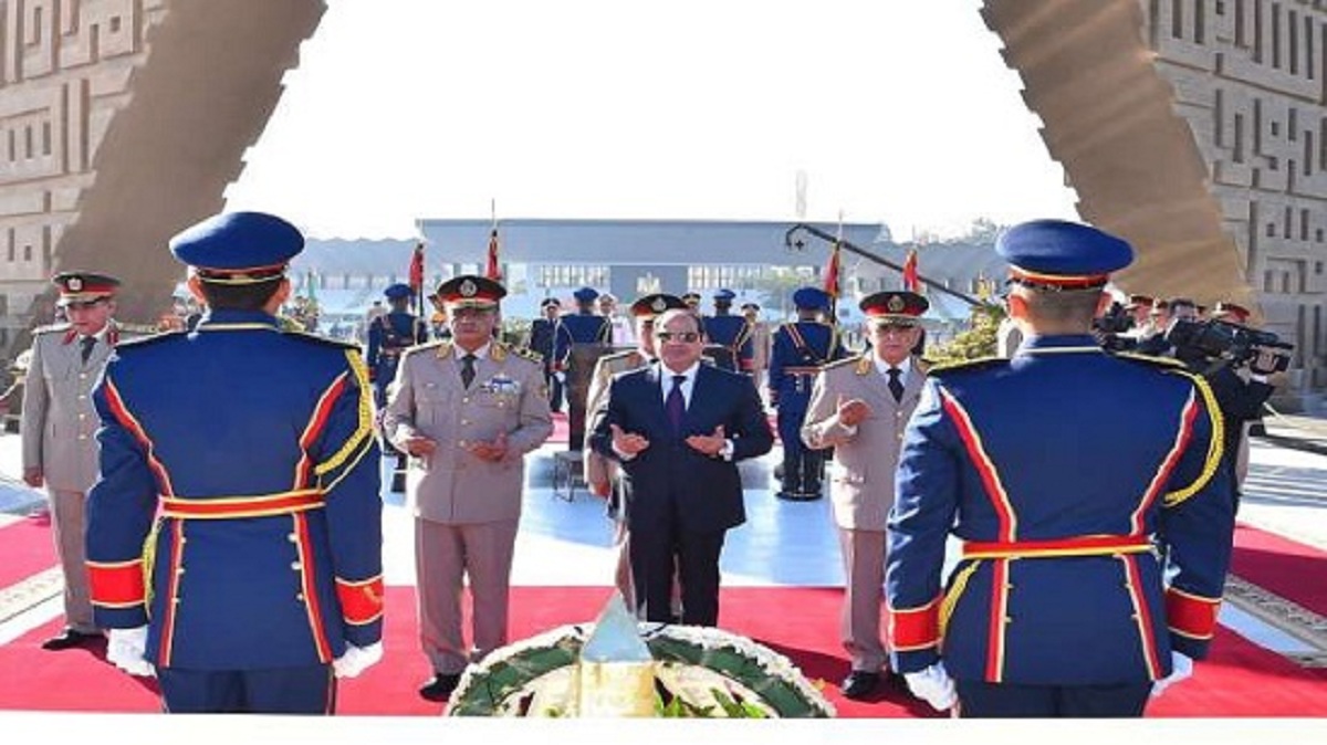 شاهد ما فعله الرئيس السيسى صباح اليوم 3 الرئيس السيسى بذكرى تحرير سيناء