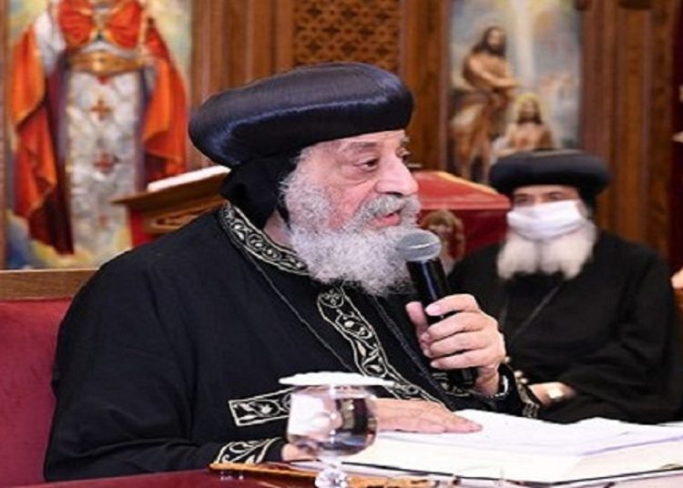 بيان من الكنيسة بشان البابا تواضروس بعد تعرضه لوعكة صحية طارئة 1 تصريح هام من البابا تواضروس